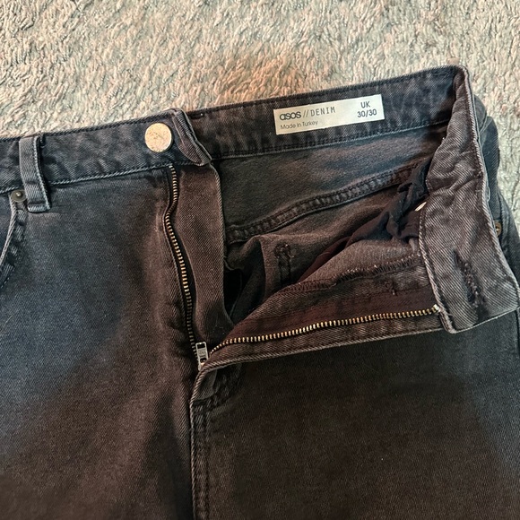 ASOS Design high rise slim mom jeans - Picture 4 of 4